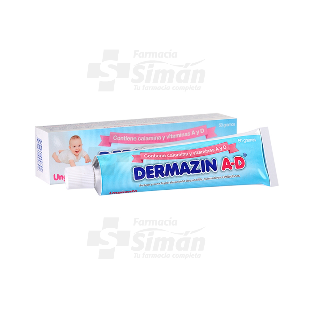 Dermazin A-D Ungüento (Pañalitis) X 50G