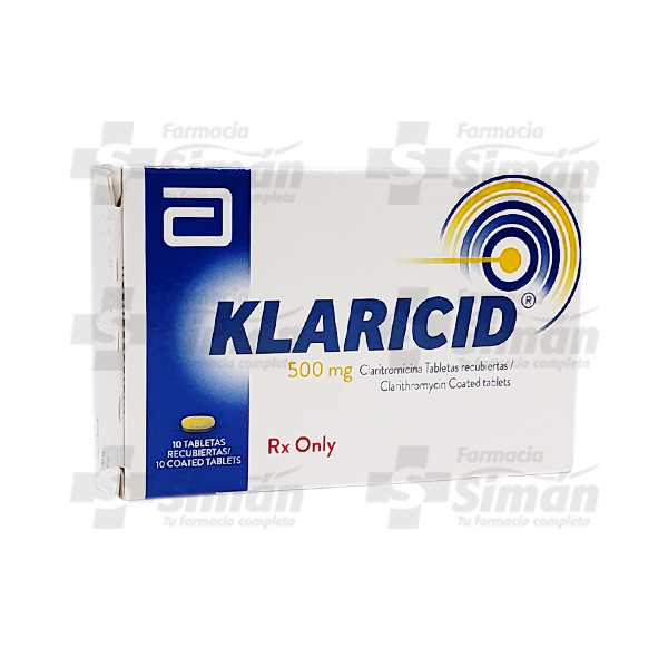 Klaricid 500 Mg X 10 Tabs