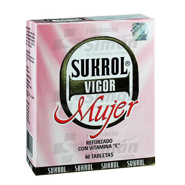 Sukrol Vigor Mujer X 60 Tabletas