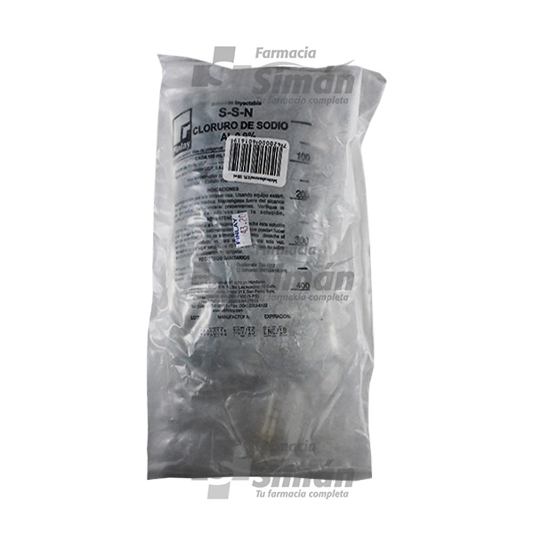 Suero Iv Ssn 0.9% X 500Cc Bolsa