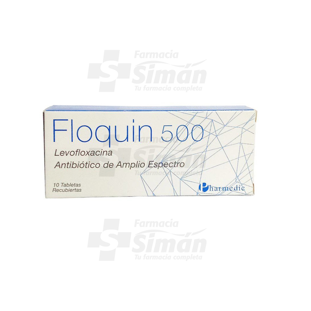 Floquin 500 X 10 Tabletas