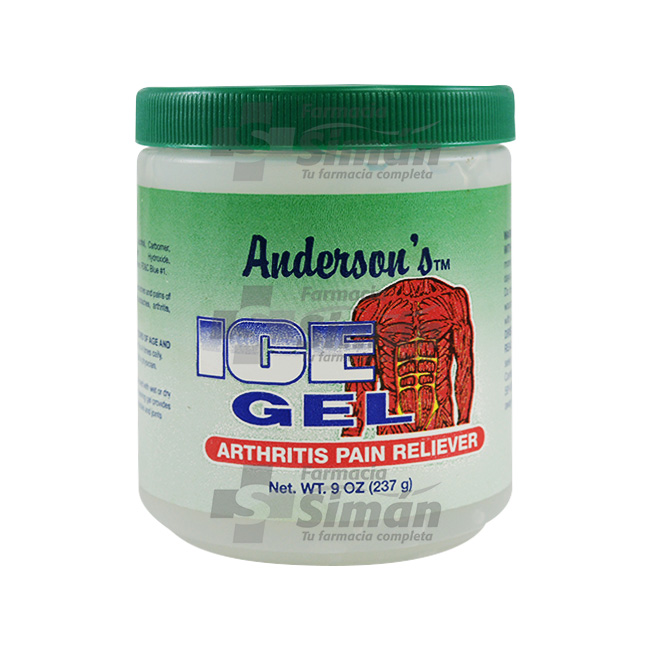 Andersons Ice Gel Arthritis Pain 9Oz