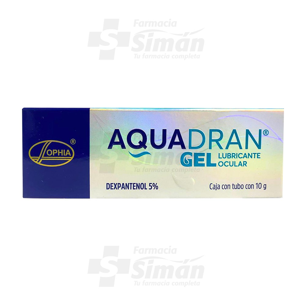 Aquadran Gel Tubo X10 G