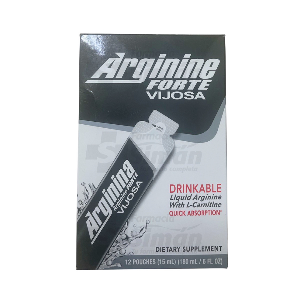 Arginina Forte Vijosa X 12 Sobres | Farmacia Simn