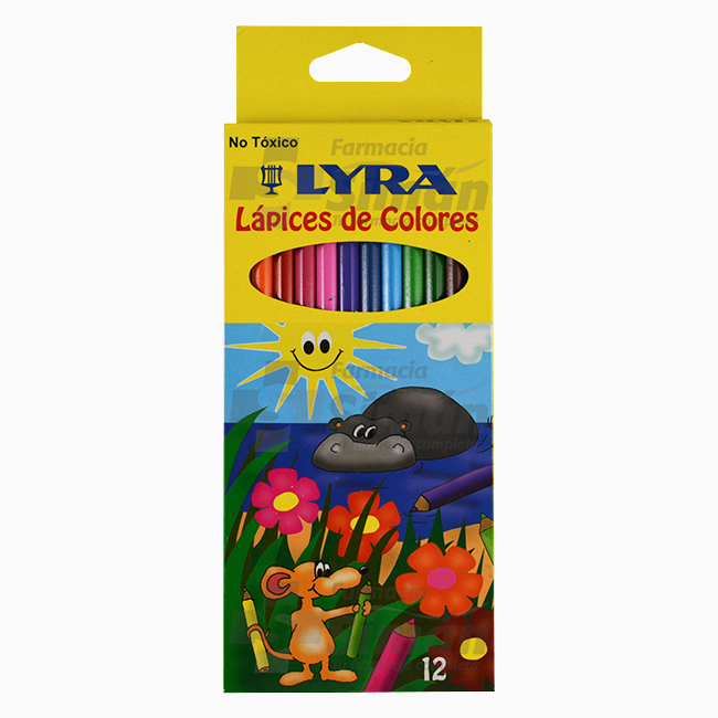 Lyra Lápices De Colores – Importados De Alemania | Núcleo Grueso De 6.25mm | Perfectos Para Escuela Y Arte