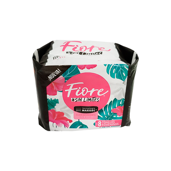 Fiore Clorofila Toalla 8Unid
