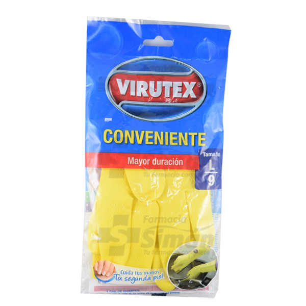Virutex Guantes Conveniente Talla L/9