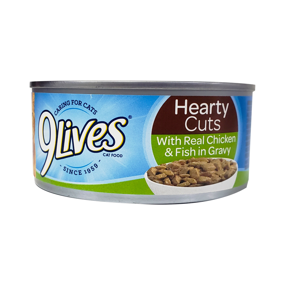 9 Lives Sabor Pollo Y Pescado 156G